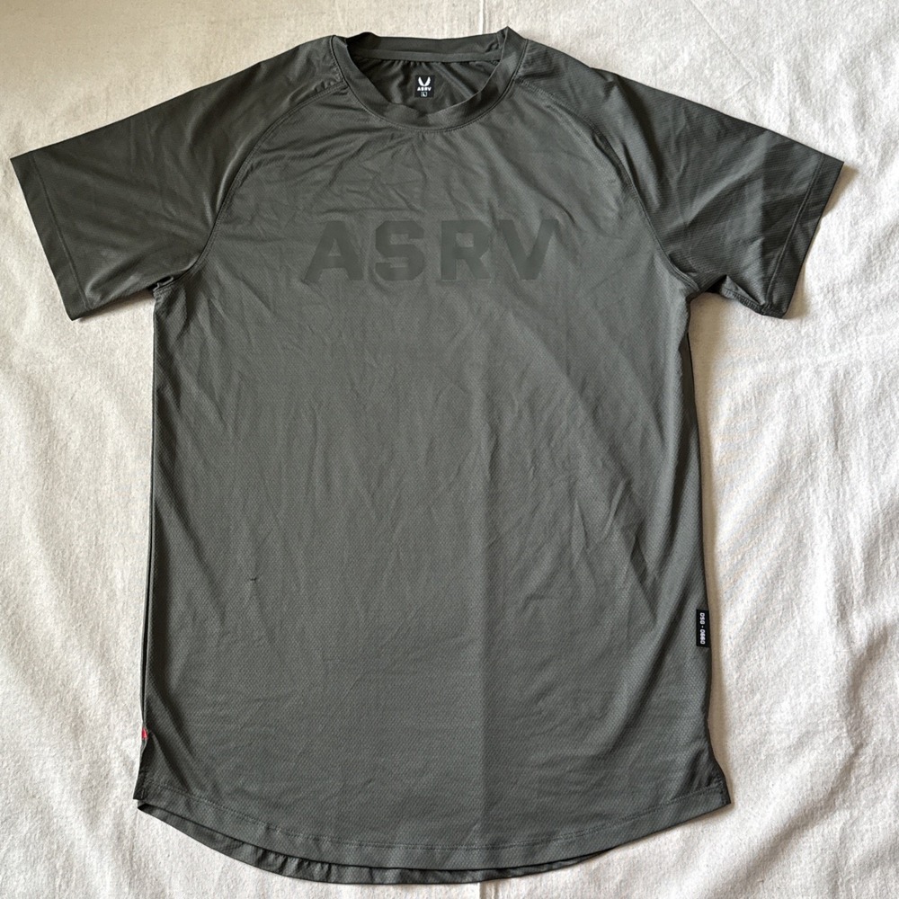ASRV Men's Size L DSG- 0660 Performance Train Stretch Short Sleeve T-Shirt
